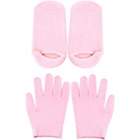 Los mejores  - Heallily Guantes Hidratantes 2 Pares de Guantes Hidratantes de Gel Guante de Terapia de Gel para Manos Secas Y…